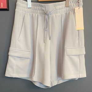 Calia Sandwash Scuba collection High-Rise Women's Soft Blue Shorts